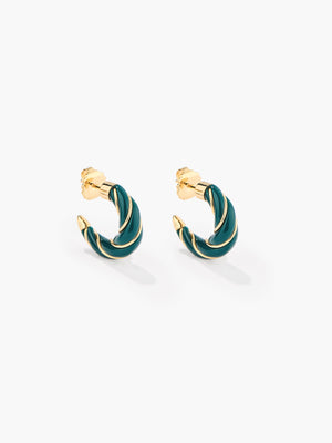 Diana Emerald earrings