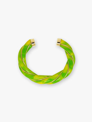 Diana tie & dye citrus bangle