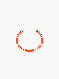 Lily of the Valley terracotta Positano bangle