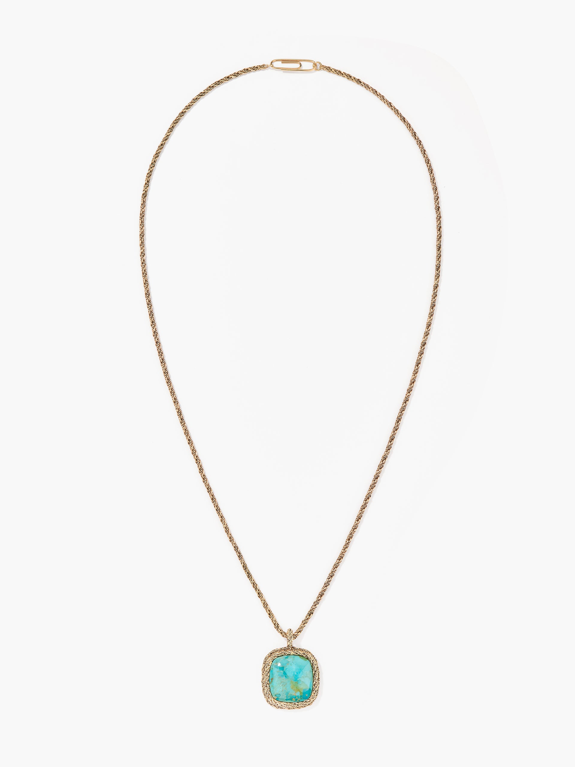 Miki turquoise long necklace | Miki Collection | Aurélie Bidermann ...