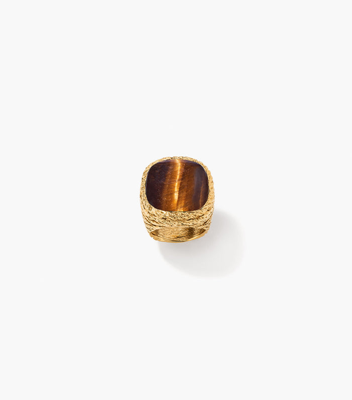 Miki tiger eye ring