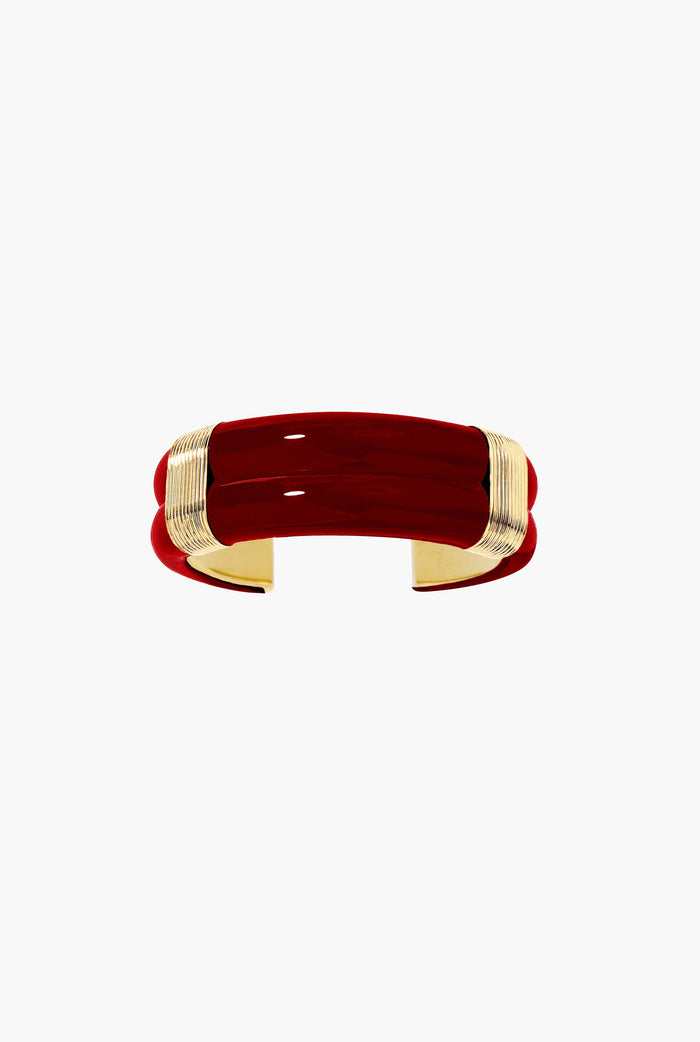 Burgundy Large Katt bracelet