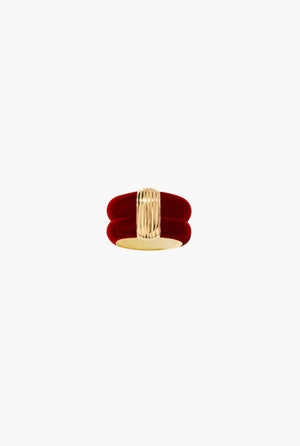 Bague Katt bordeaux